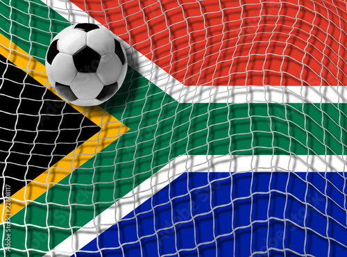 Football south africa vector