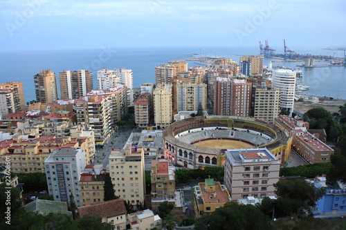 bullring in Malaga
