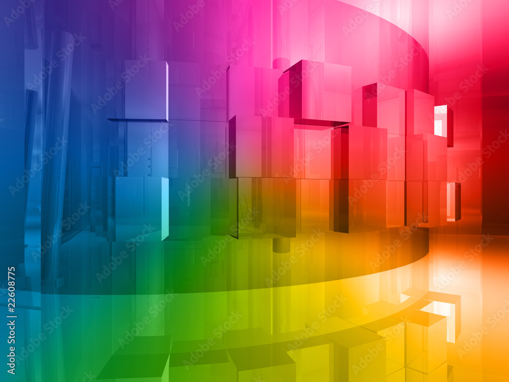 conceptual architecture, open space of colors conceptual architecture, open space of colors