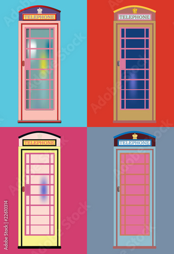 Phone booth vector andy_2 photo