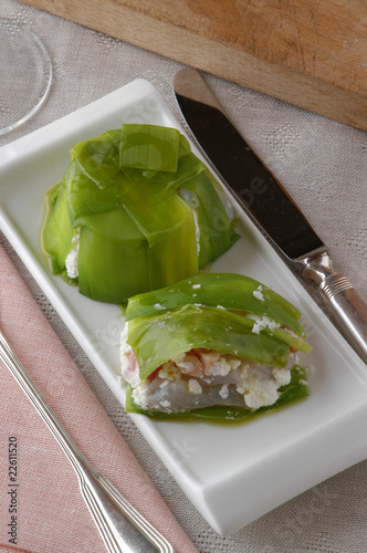 Terrina di pesce porri e ricotta - Antipasti Veneto photo