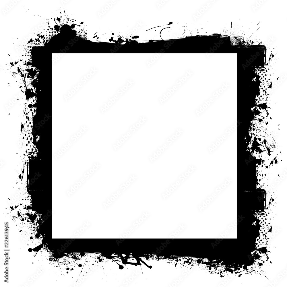 black in border grunge effect black in border grunge effect