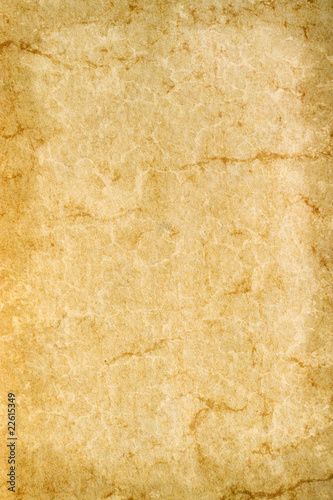 Altes vergilbtes Papier