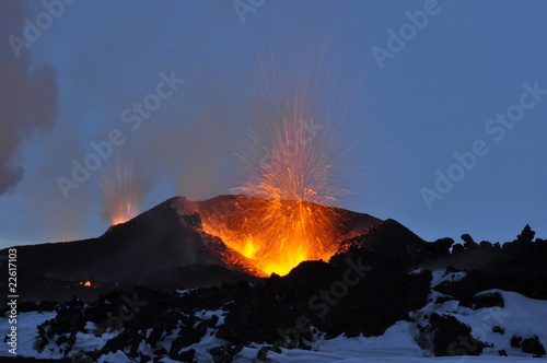 Eyjafjallajökull vulcano eruption