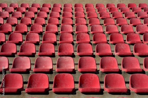 aged stadium grandstand stands pattern © lunamarina