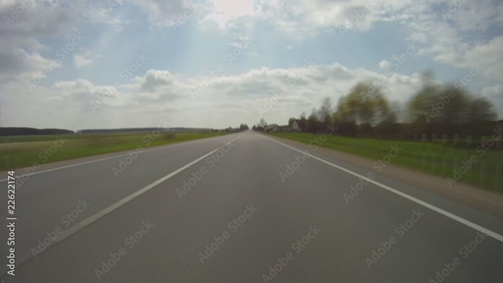 rural road in spring rural road in spring