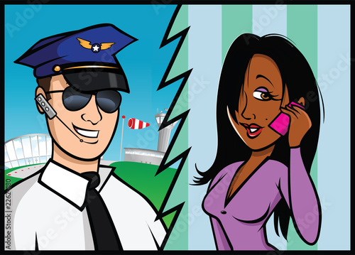 pilot girl chat
