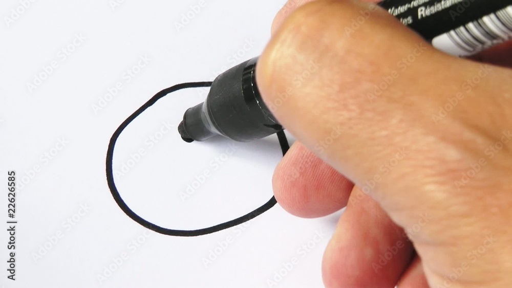 Smiley zeichnen mit Stift Video Smiley zeichnen mit Stift Video