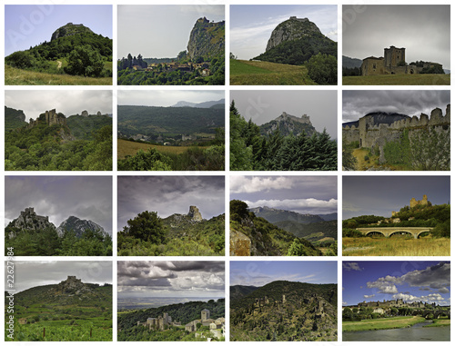 Castillos cátaros en el sur de Francia