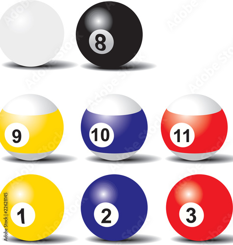 Pool balls