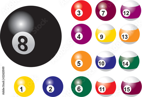 Pool balls