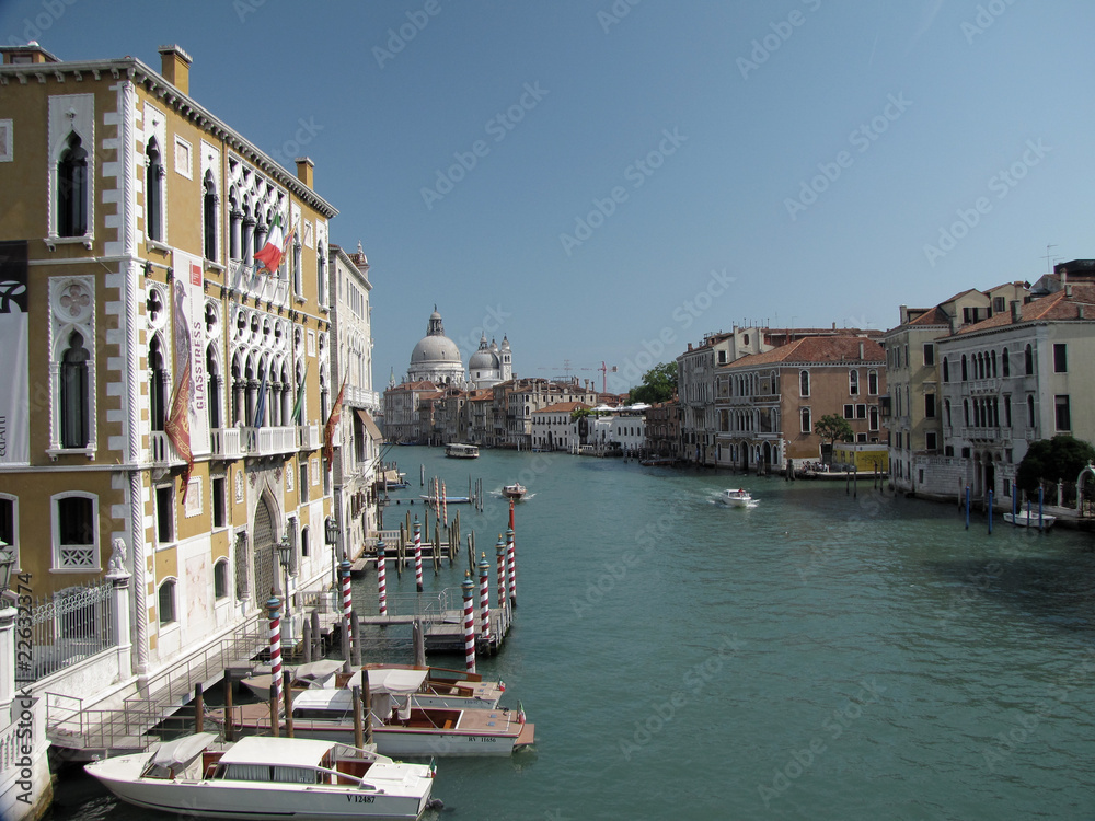 Venice - View of Canal Grande and Salute