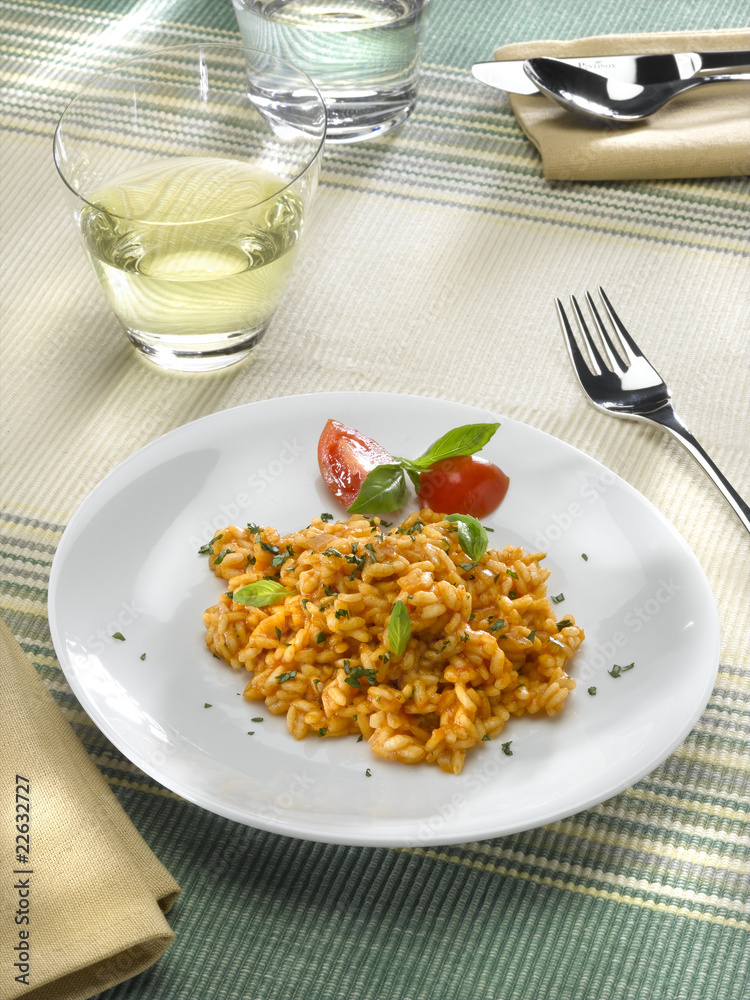 risotto à la tomate risotto à la tomate