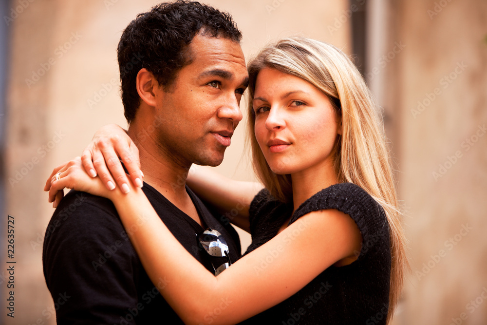 Attractive French Couple Attractive French Couple