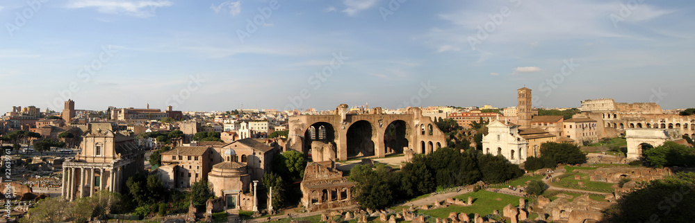 Obraz premium Roman Forum in Rome, Italy