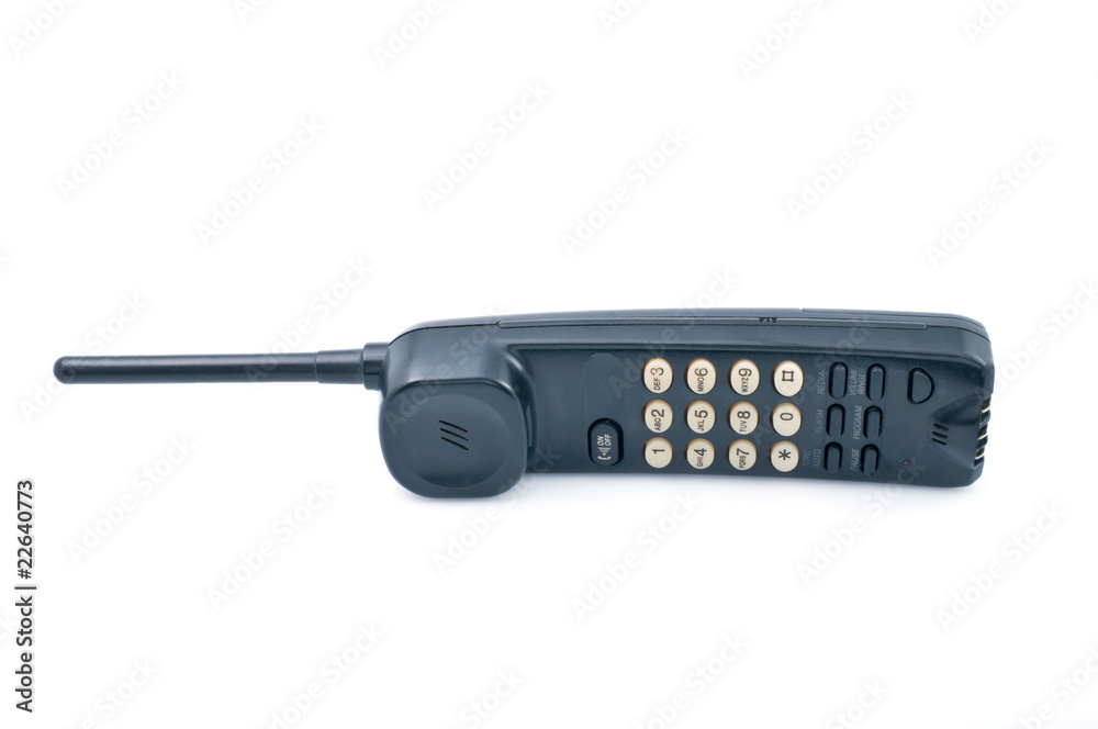 Old radio telephone Old radio telephone