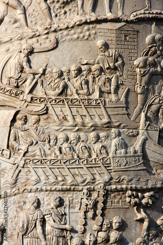 Traian column, Rome photo
