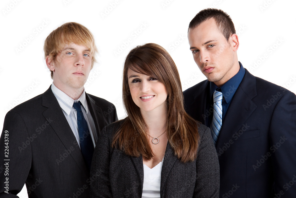 Confident business team Confident business team