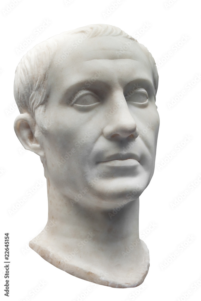 Ancient marble bust of Julius Caesar Ancient marble bust of Julius Caesar