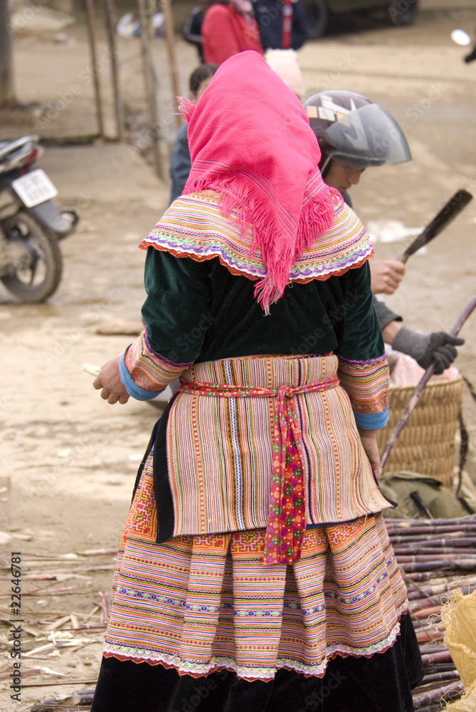 Vietnamese woman in Sapa