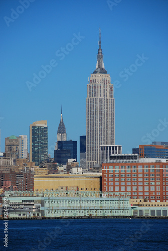 Photo Empire State and Chrysler Building