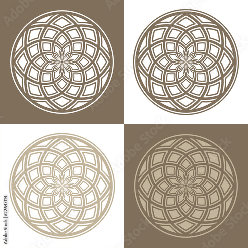 Ffour variations of a vector design.