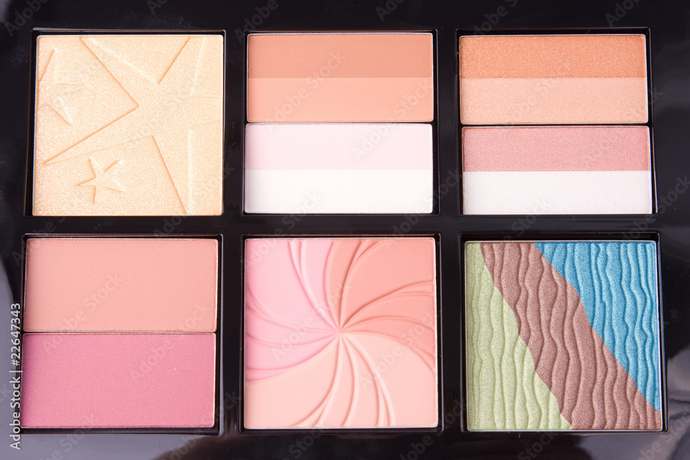 eye shadow, powder and rouge eye shadow, powder and rouge