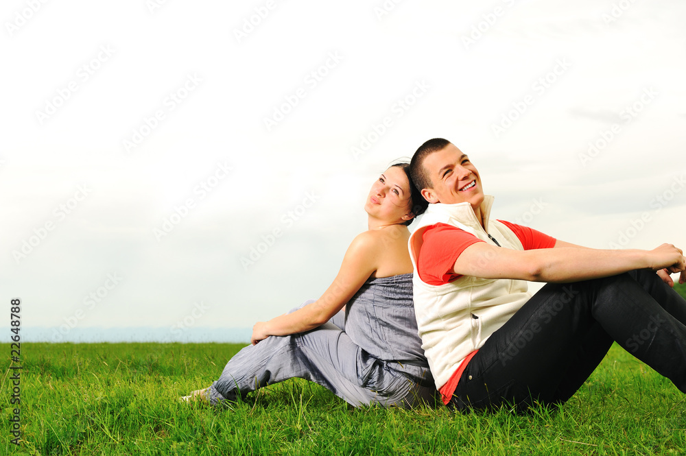 Happy people outdoor