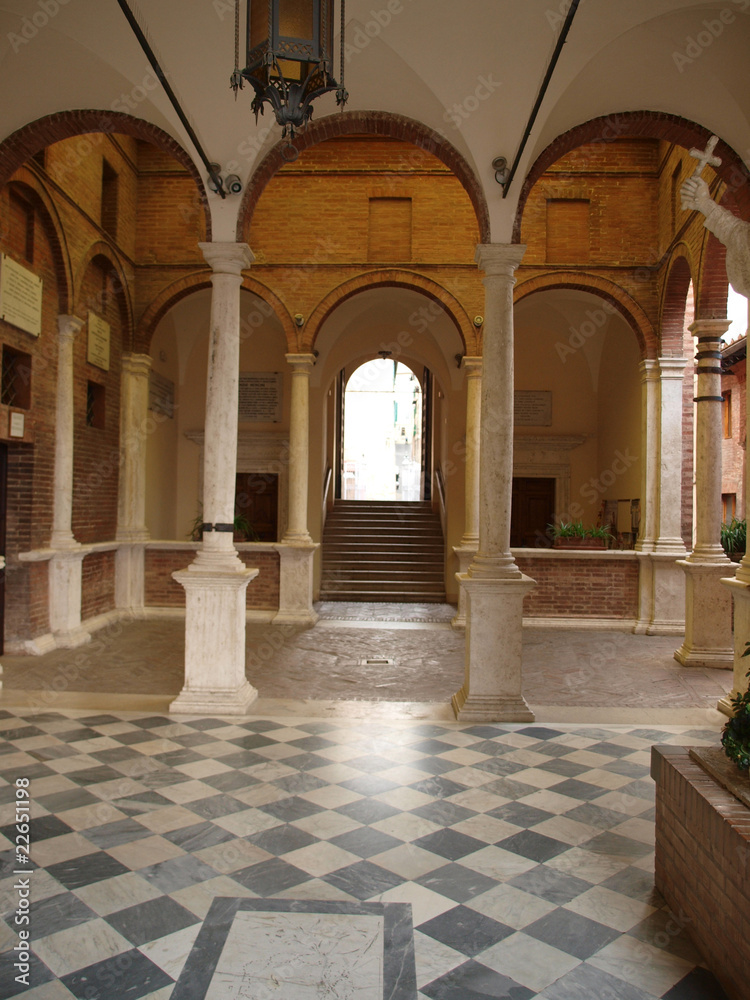 The house of Saint Catherine in Siena