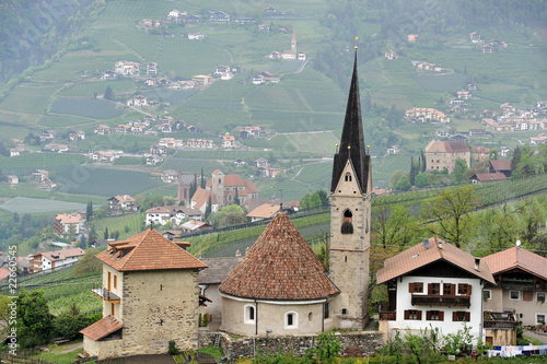 St. Georgen bei Schenna - Ortsansicht photo