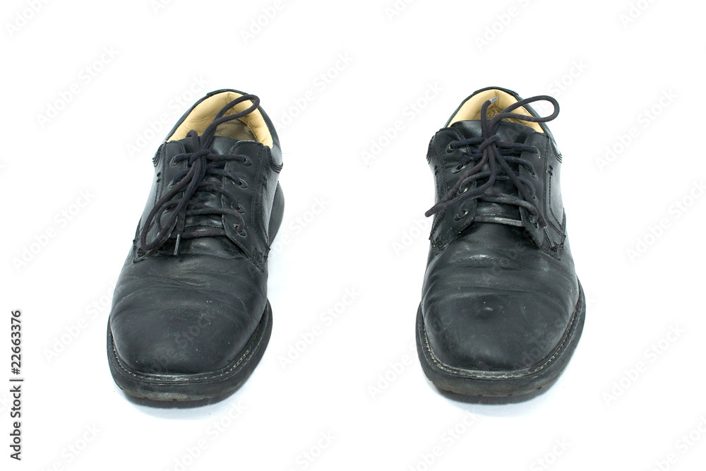 lace up shoes from front