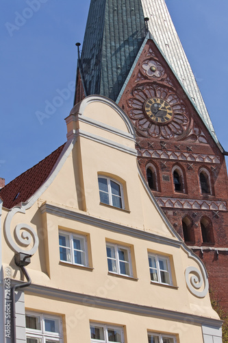 Historische Gebäude in Lüneburg