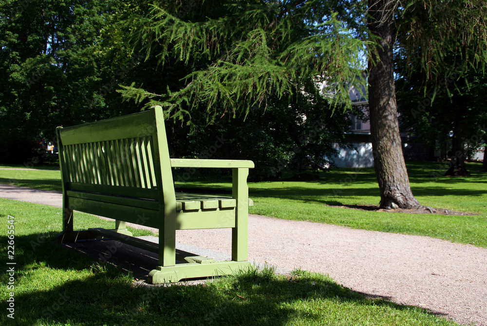 Bench In Park