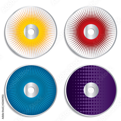 Cd's with halftones