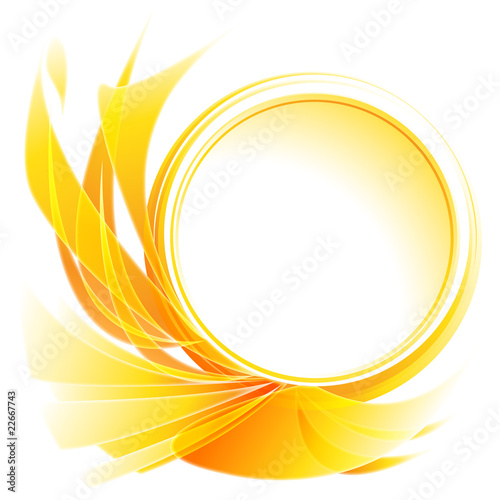 orange circle