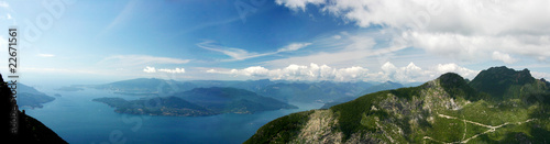 A 270 degree panorama bird view from lions mountain