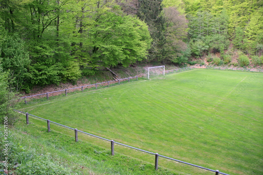 Fußballplatz Fußballplatz