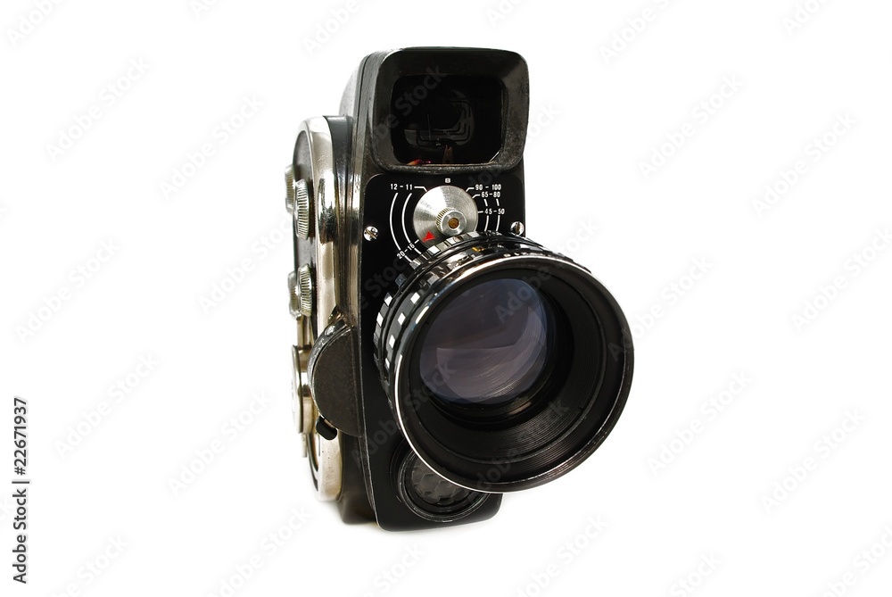 Old 8mm movie-camera