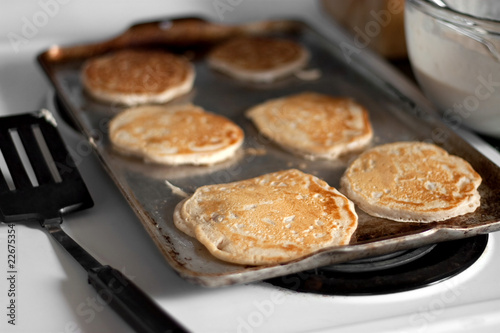 Apple Pancakes Cooking