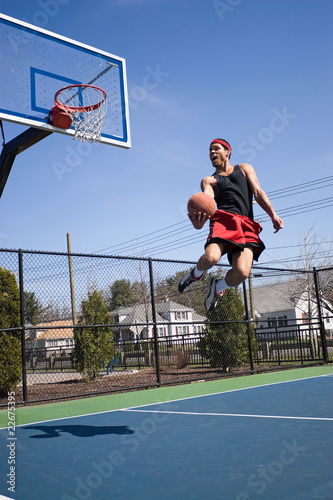 Skilled Basketball Player