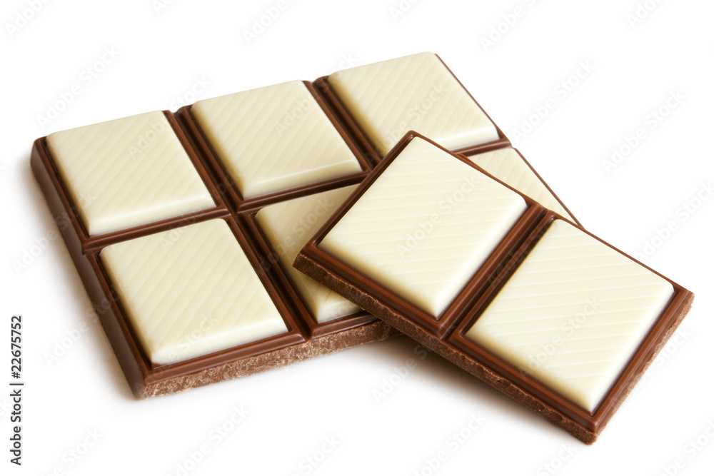 Fototapeta premium Chocolate pieces