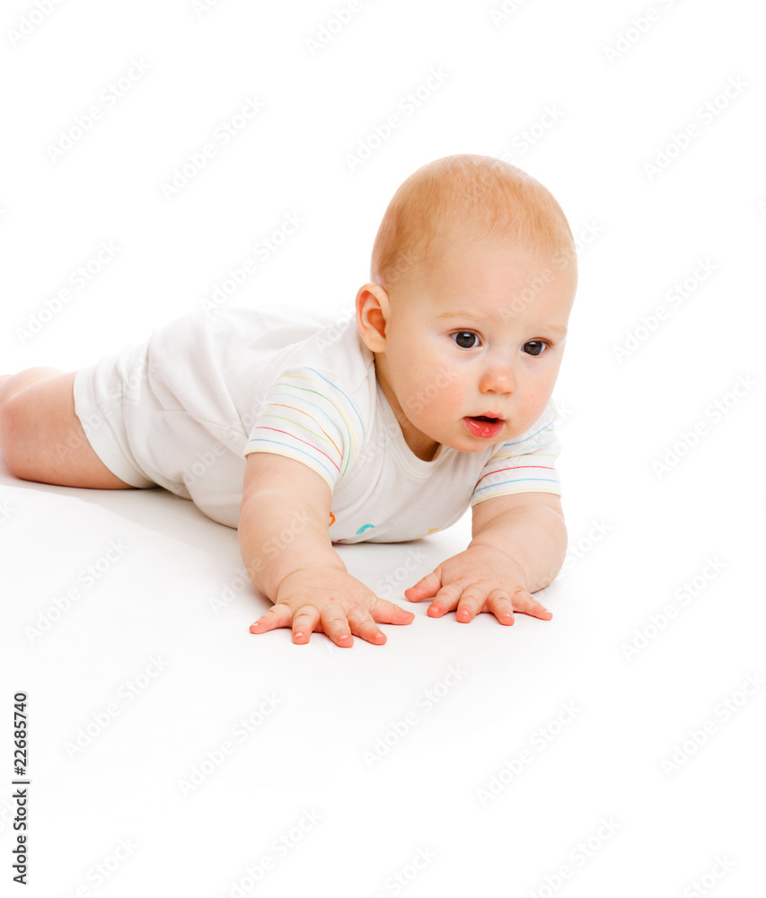 Boy crawling Boy crawling