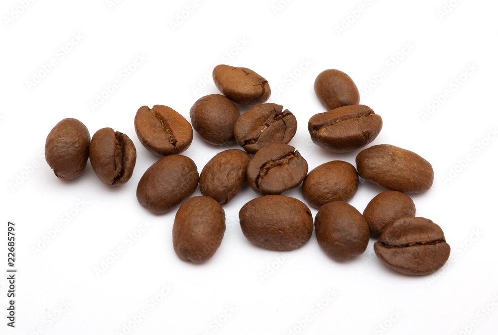 coffee beans isolated on white coffee beans isolated on white