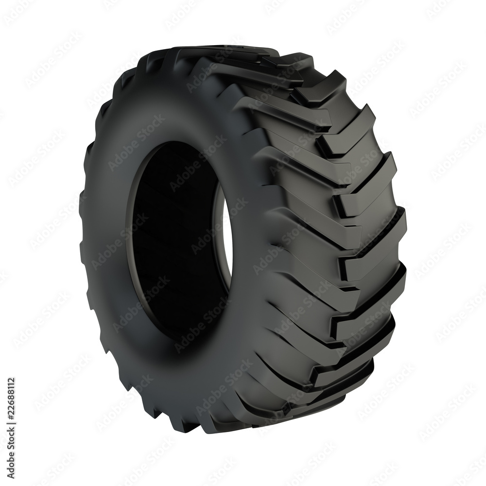 Obraz premium Tractor tyre