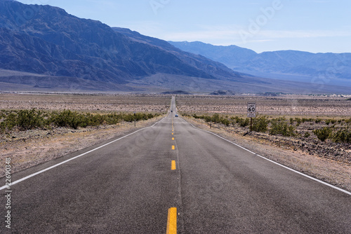 Road at Death Valley, CA