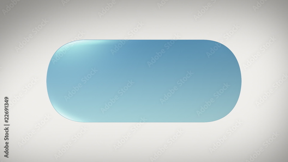 Pale Blue Sticker Label with Alpha Matte Pale Blue Sticker Label with Alpha Matte