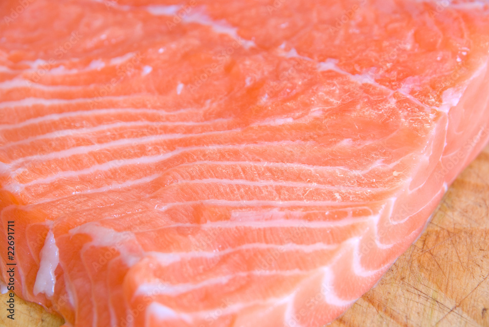 salmon closeup salmon closeup