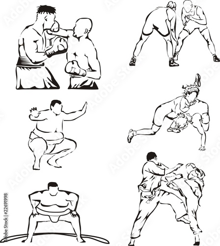 spots icons - combat sports