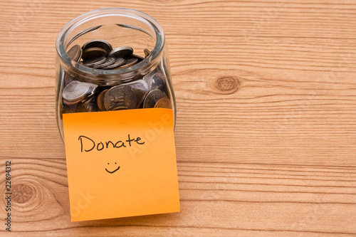 Please help by donating money