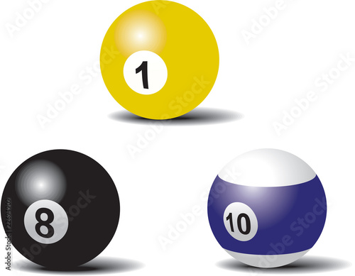 Pool balls